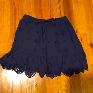 Aerie, size Small, blue skirt